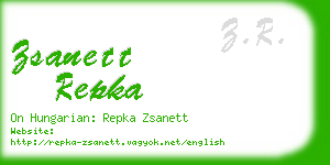 zsanett repka business card